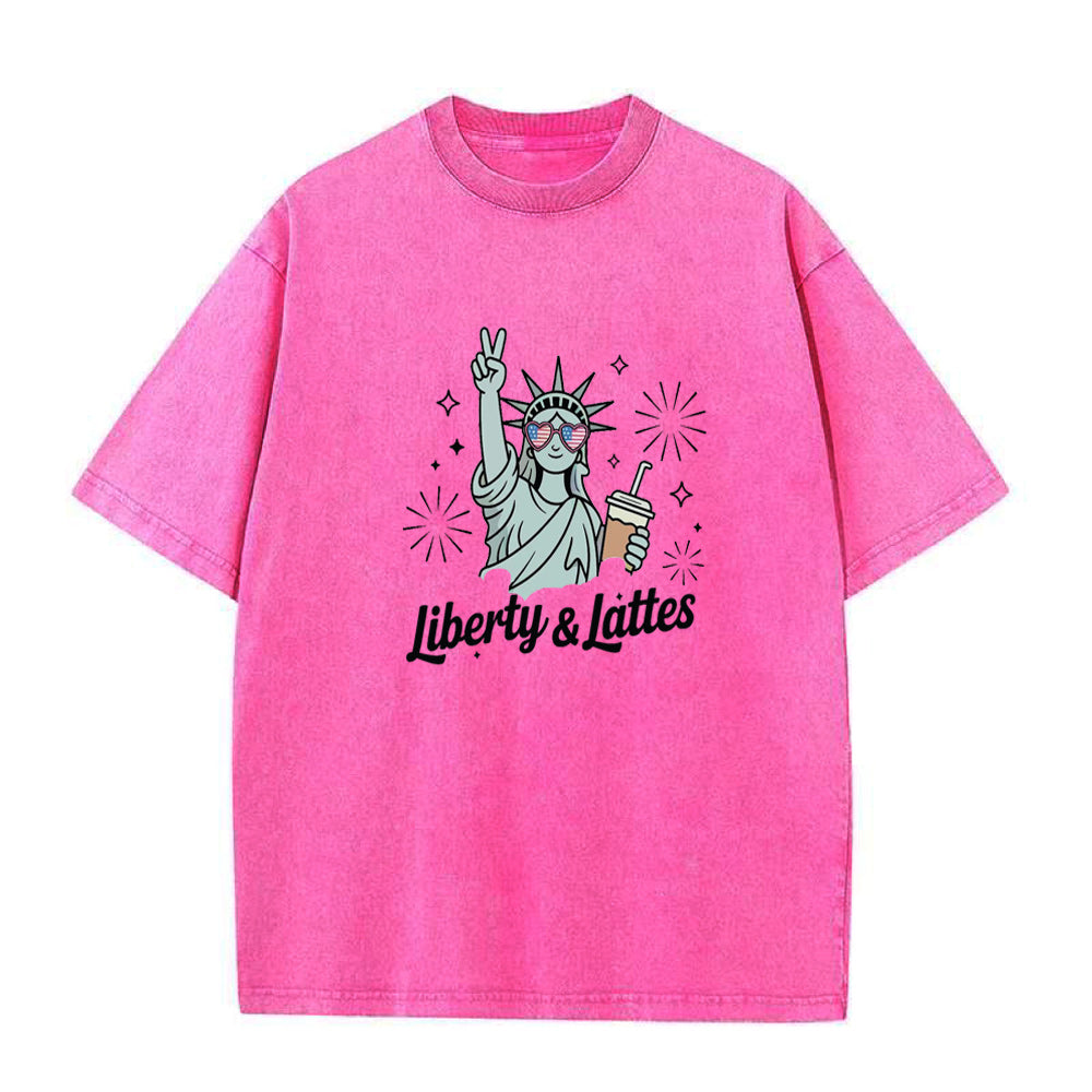 Liberty & Lattes Unisex Tee