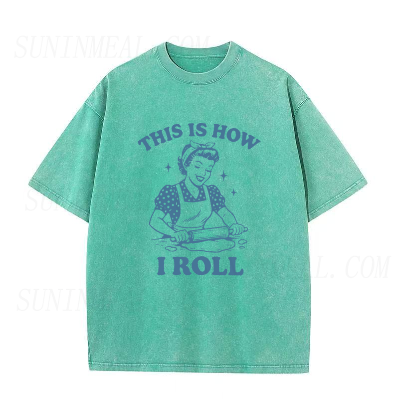 This Is How I Roll Baking Unisex Tee