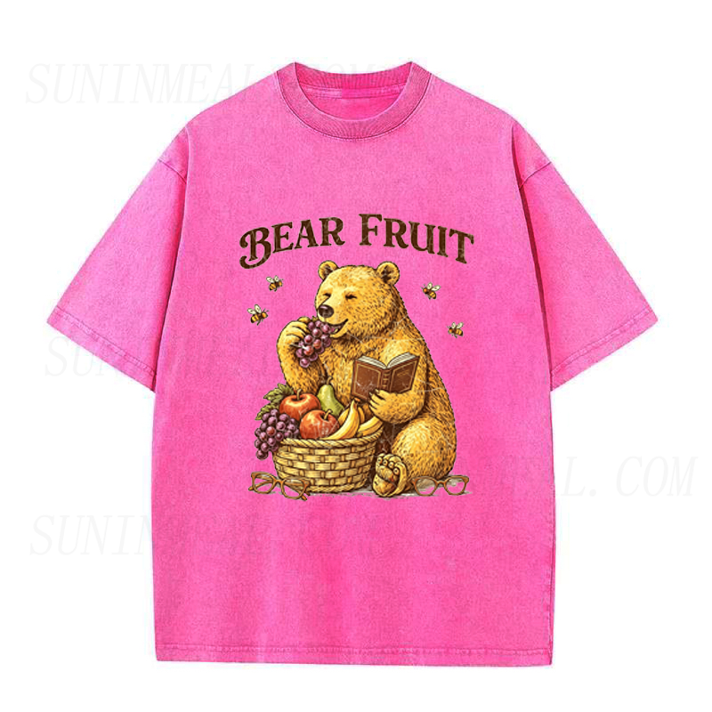 Funny Bear Fruit Unisex Tee
