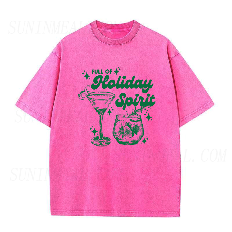 Holiday Spirit Cocktail Unisex Tee