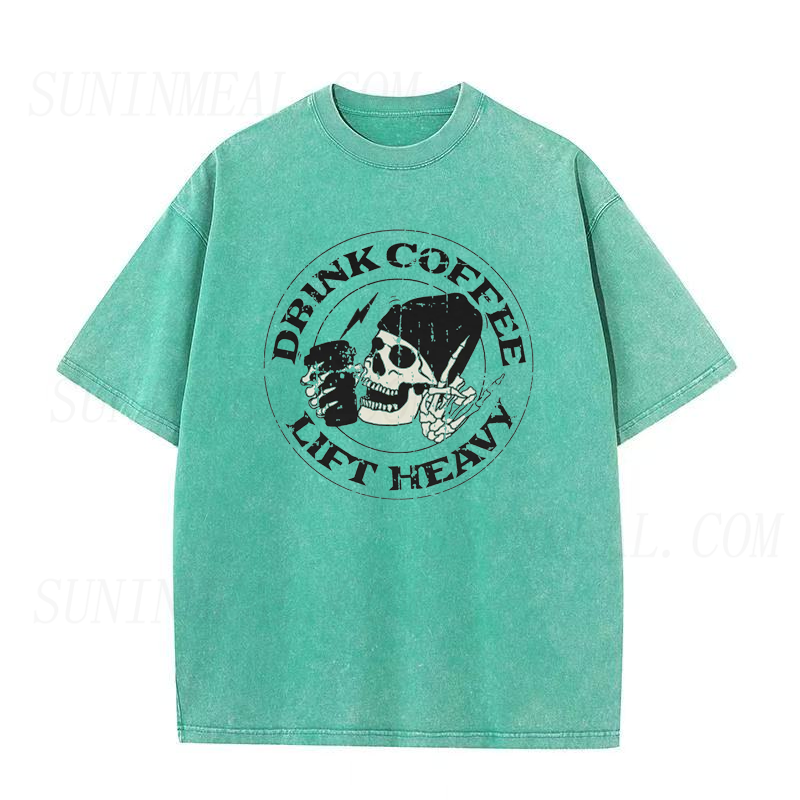 Drink Coffee Lift Heavy Tee