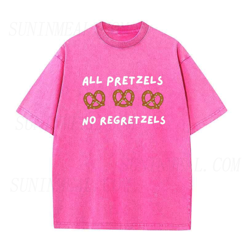 All Pretzels No Regretzels Unisex Tee