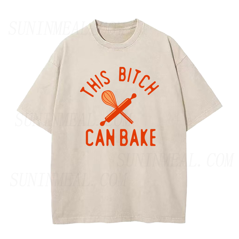 This Bitch Can Bake Unisex tee