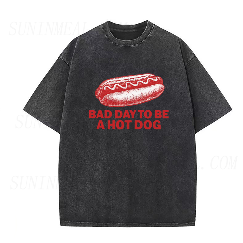 It's A Bad Day To Be A Hotdog Unisex Tee
