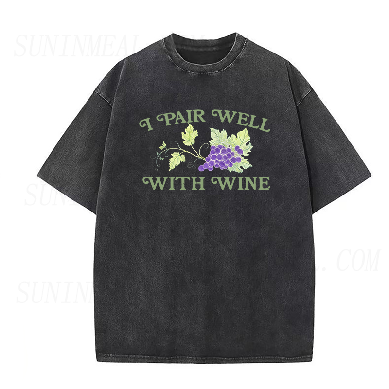 I Pair Well With Wine Unisex Tee