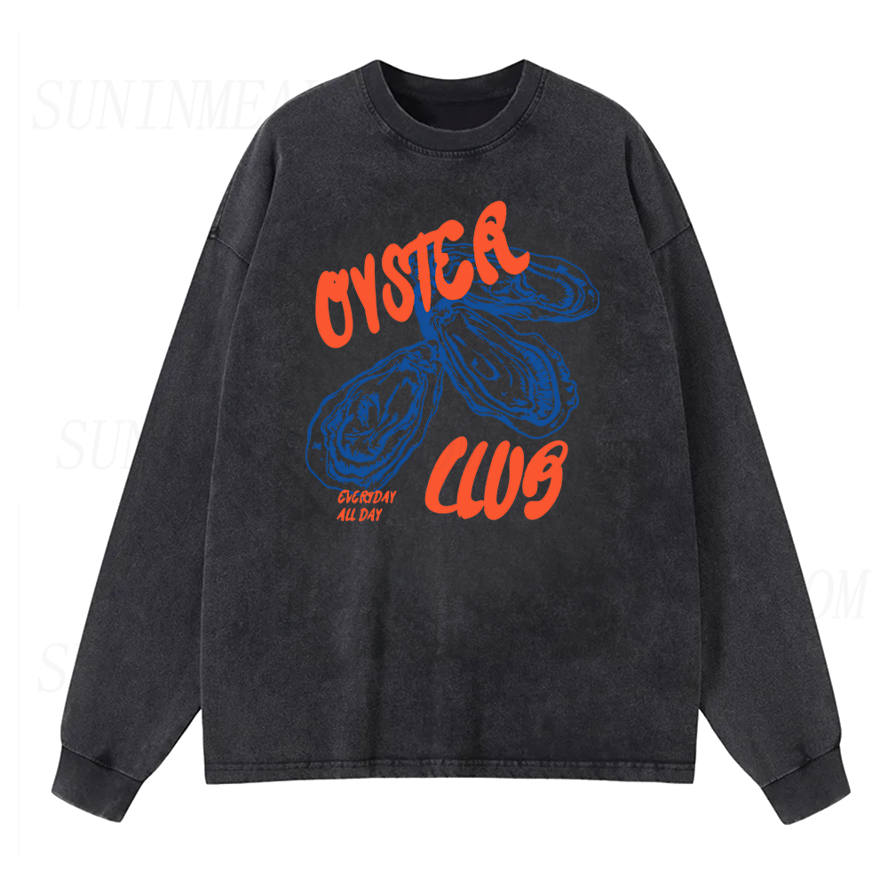 Oyster Long Sleeve Unisex Tee