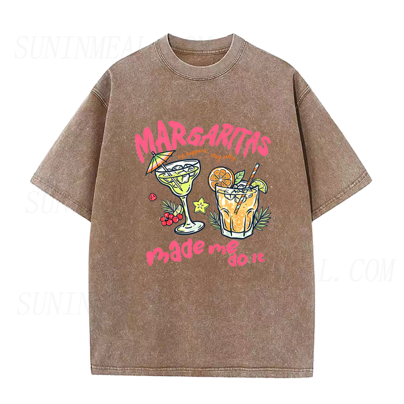Margaritas Made Me Do It Unisex Tee