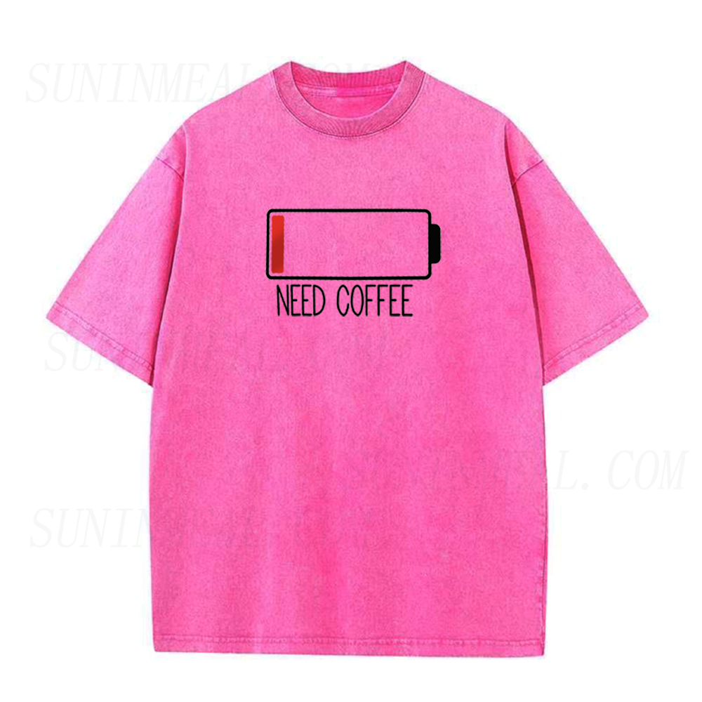 Need Coffee Battery Unisex Tee