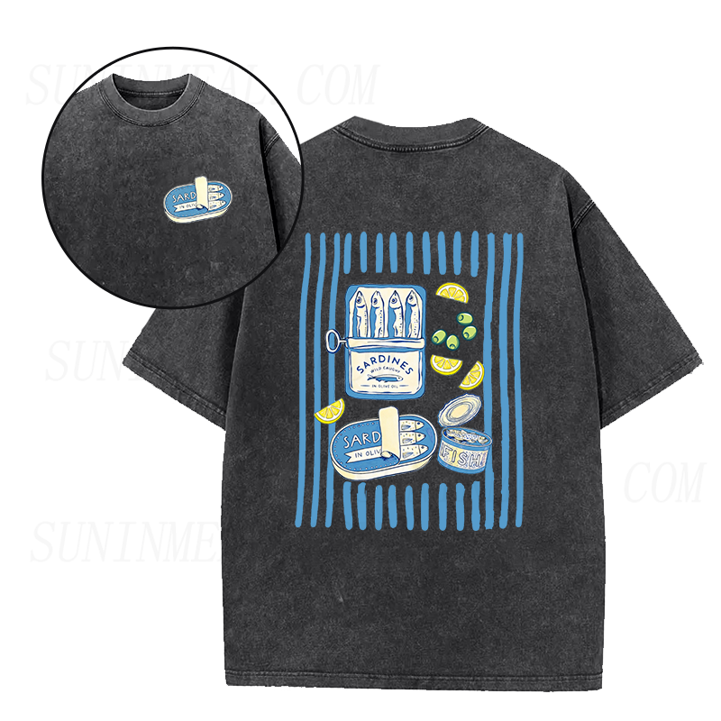 Sardine Tin Day Unisex Tee