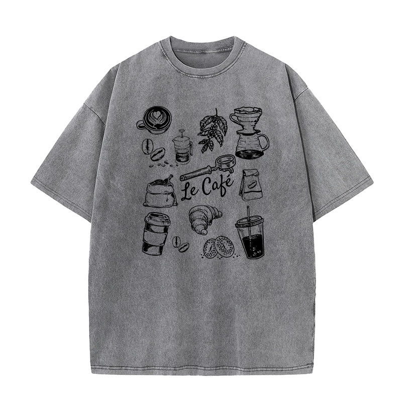 Coffee Lovers le cafe' Unisex Tee