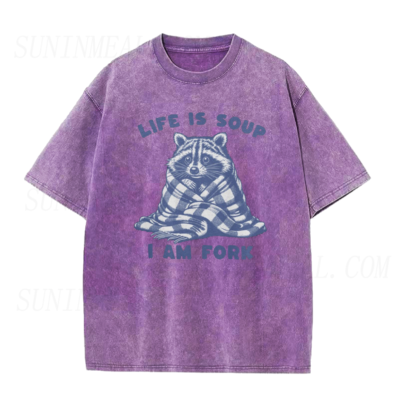 Life Is Soup I Am Fork Unisex Tee