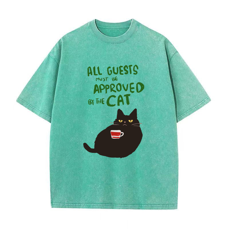 All Guests Must Be Approved by the Cat Unisex Tee