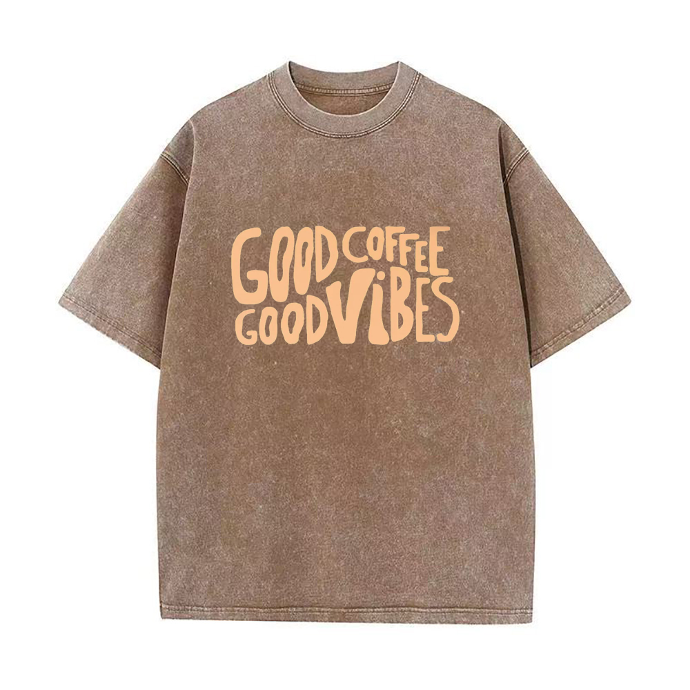 Good Coffee Good Vibes Unisex Tee