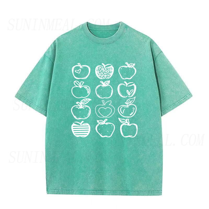 Apple Doodles Unisex Tee