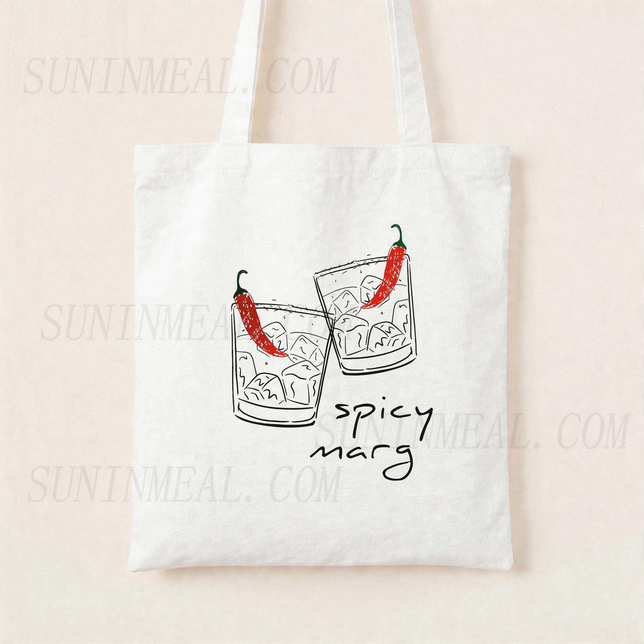 Spicy Marg Canvas Tote Bag