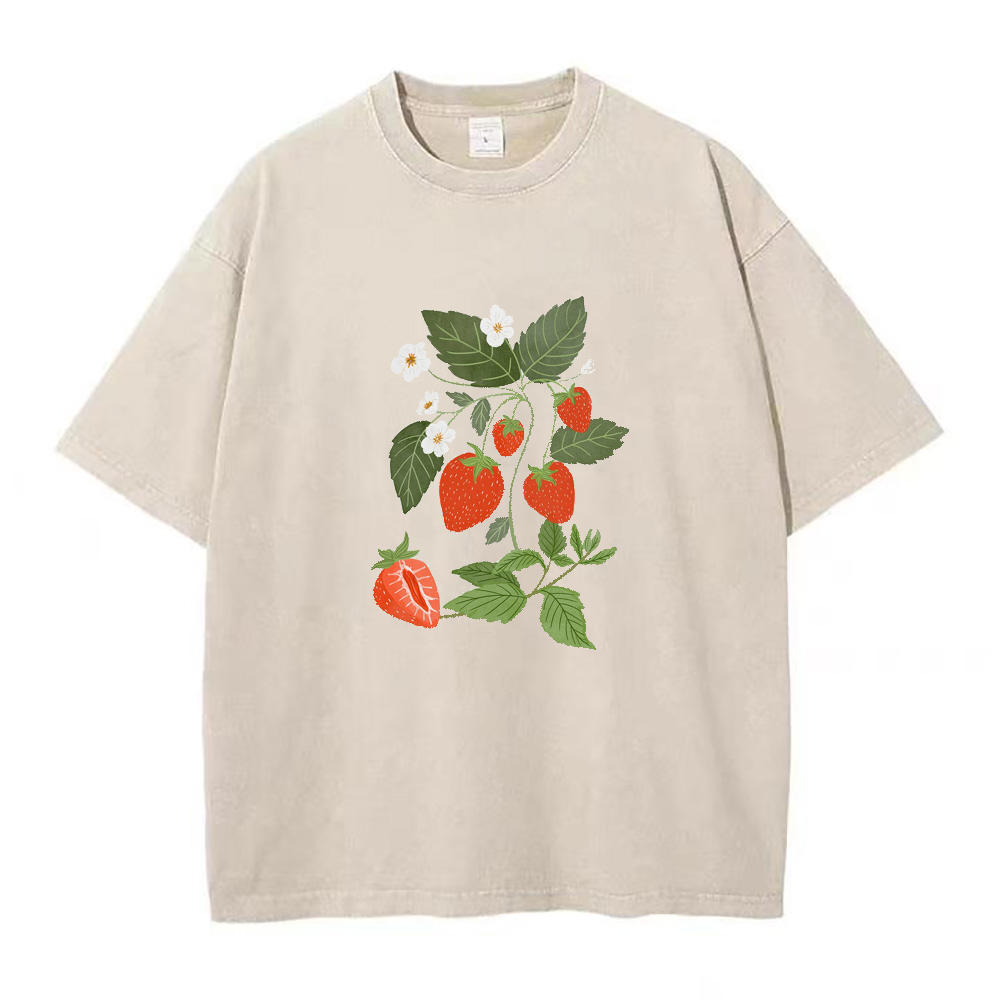 ストロベリーユニセックスTシャツ