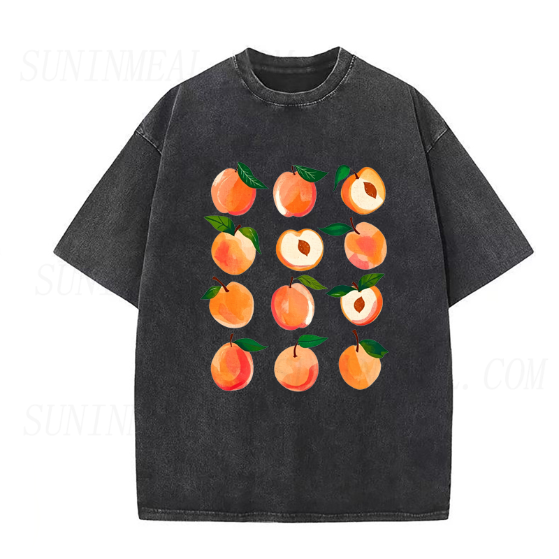 Summer Fruit Peach Unisex Tee