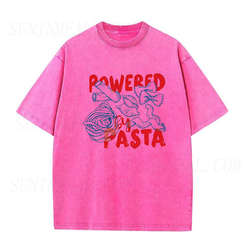 Powered By Pasta Unisex Tee