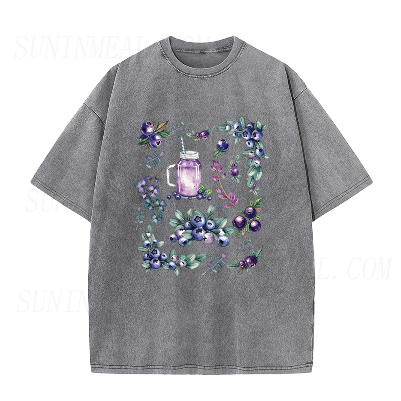 Blueberry Smoothie Unisex Tee