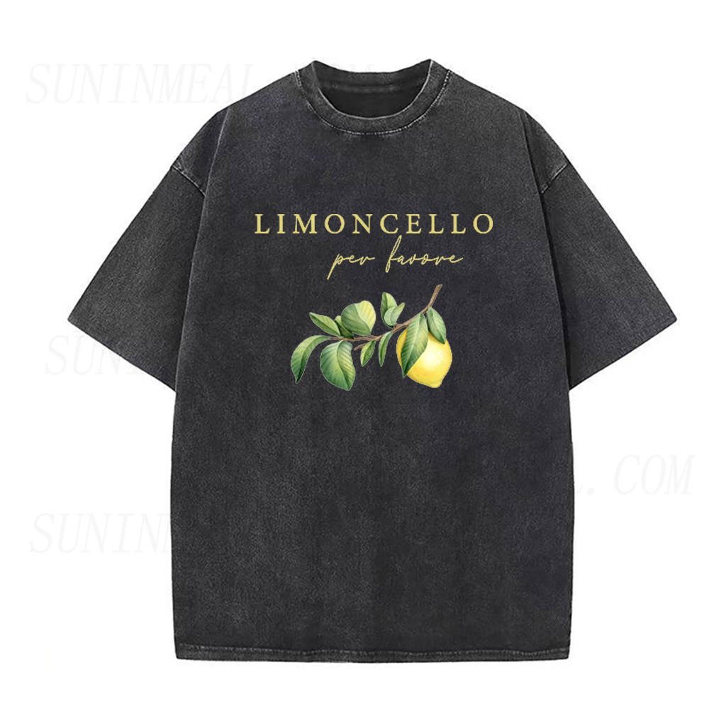 Vintage Limoncello Lover Graphic Unisex Tee