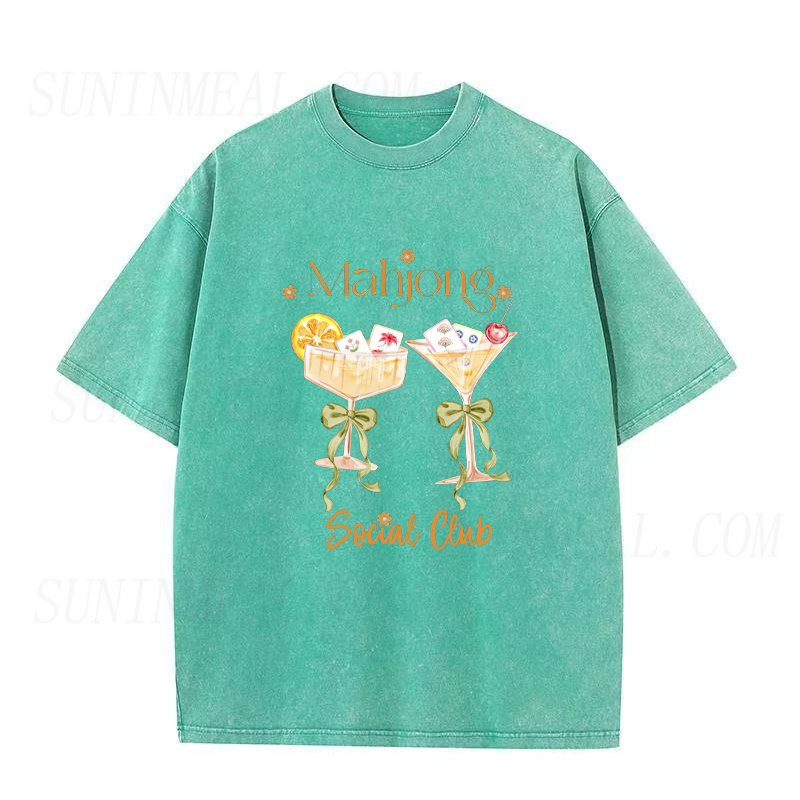 Mahjong Social Club Unisex Tee