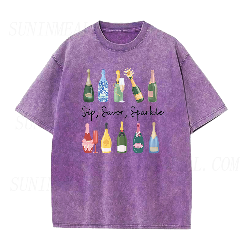 Champagne Bottles Unisex Tee