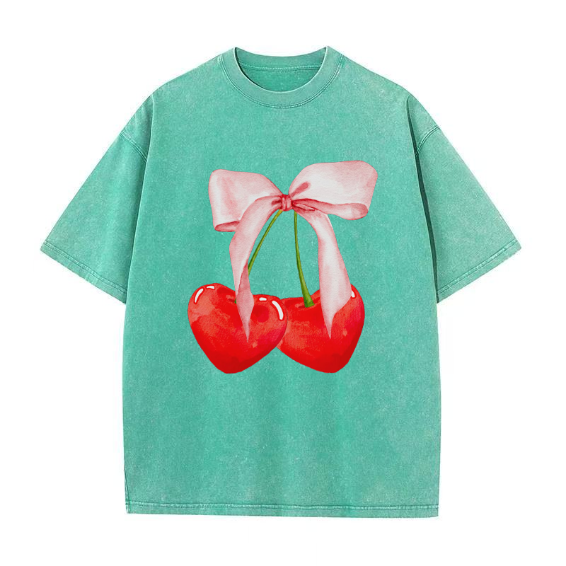 Cherry Hearts Valentines Tee
