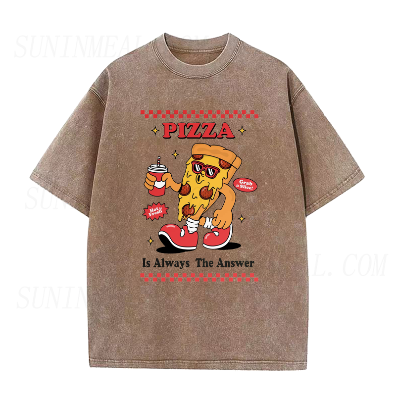 Pizza Is Always The Answer Unisex Tee