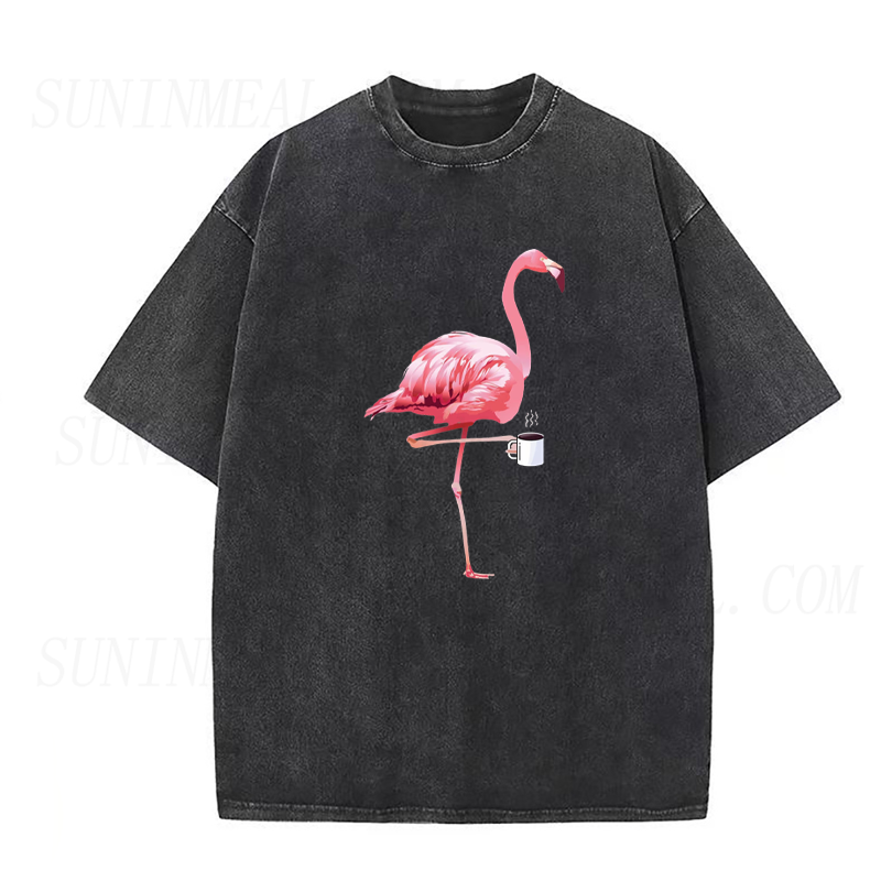 Flamingo Coffee Tee