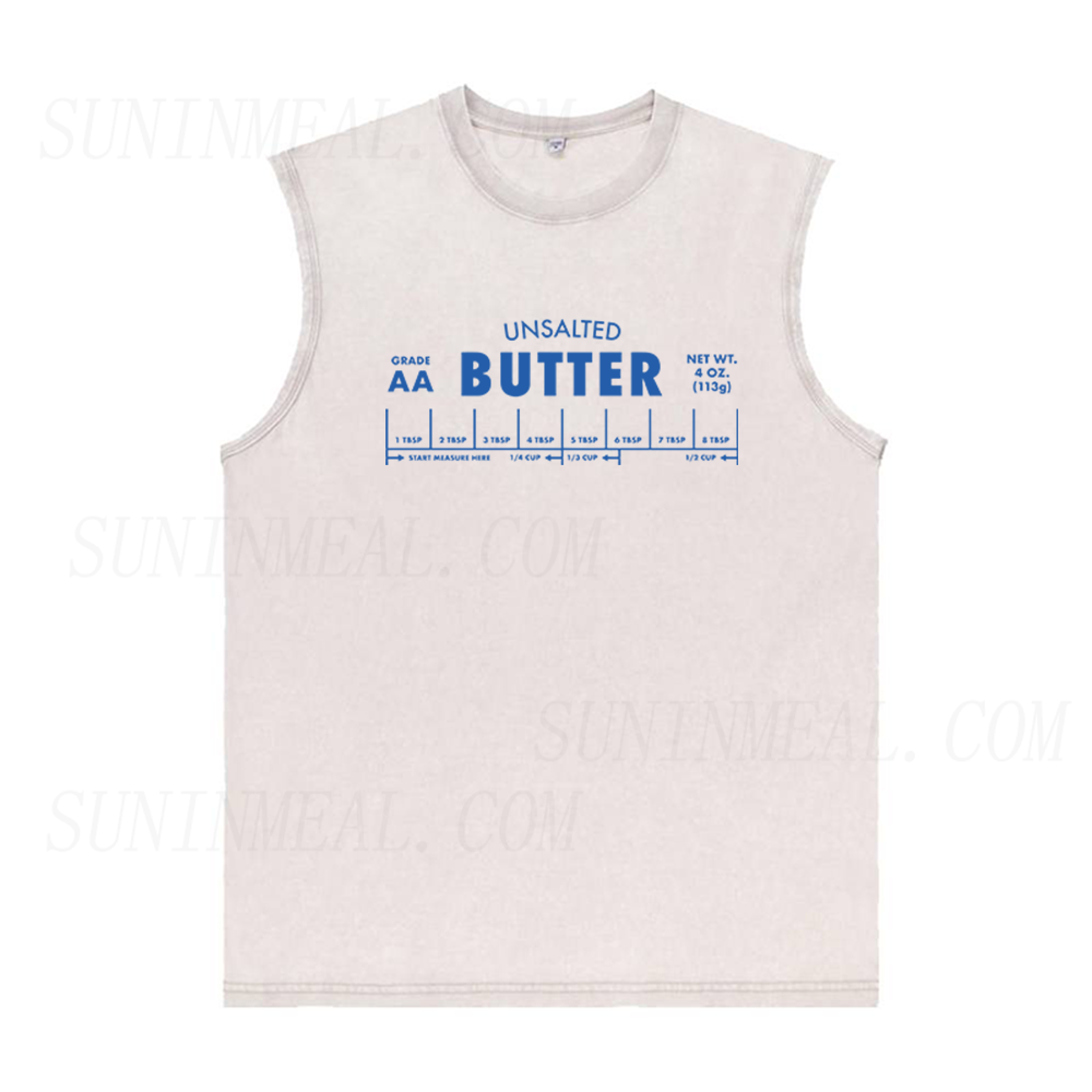 Unsalted Butter Unisex Tank Top