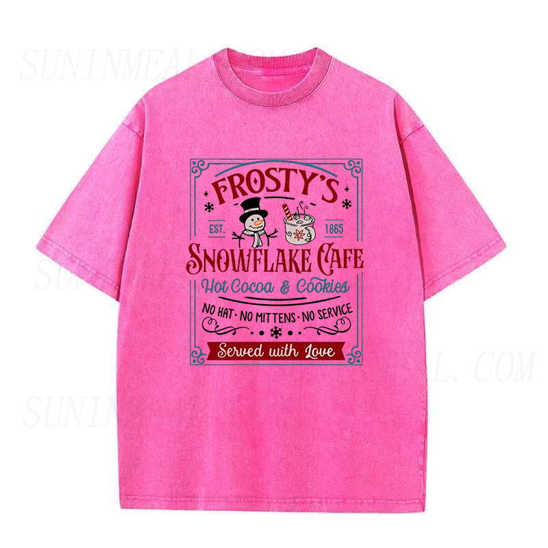 Frosty's Snowflake Cafe Unisex Tee