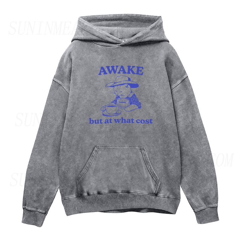 Awake But At What Cost Unisex Hoodie