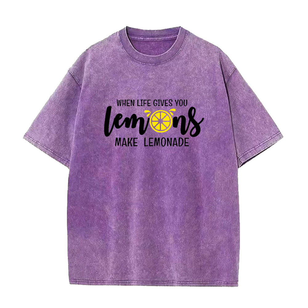 When life gives you lemons make When life gives you lemonade Unisex Tee