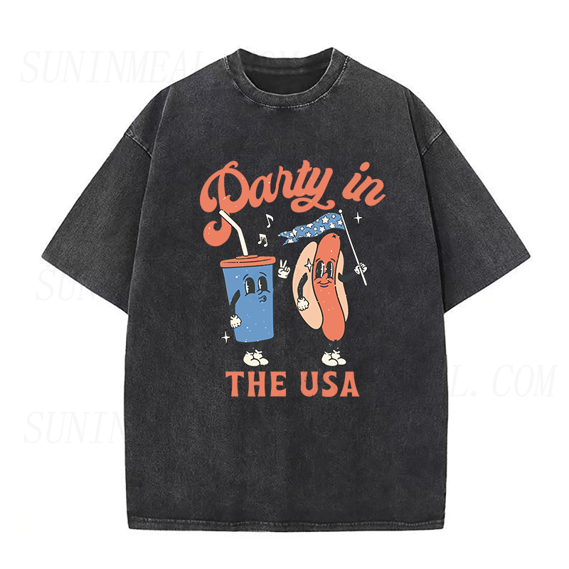 独立記念日ユニセックスTシャツ「You Look Like the 4 of July」