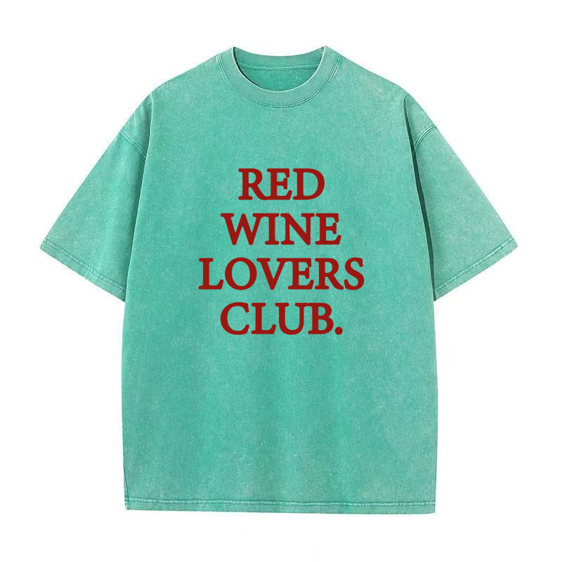Red Wine lovers Club Unisex Tee