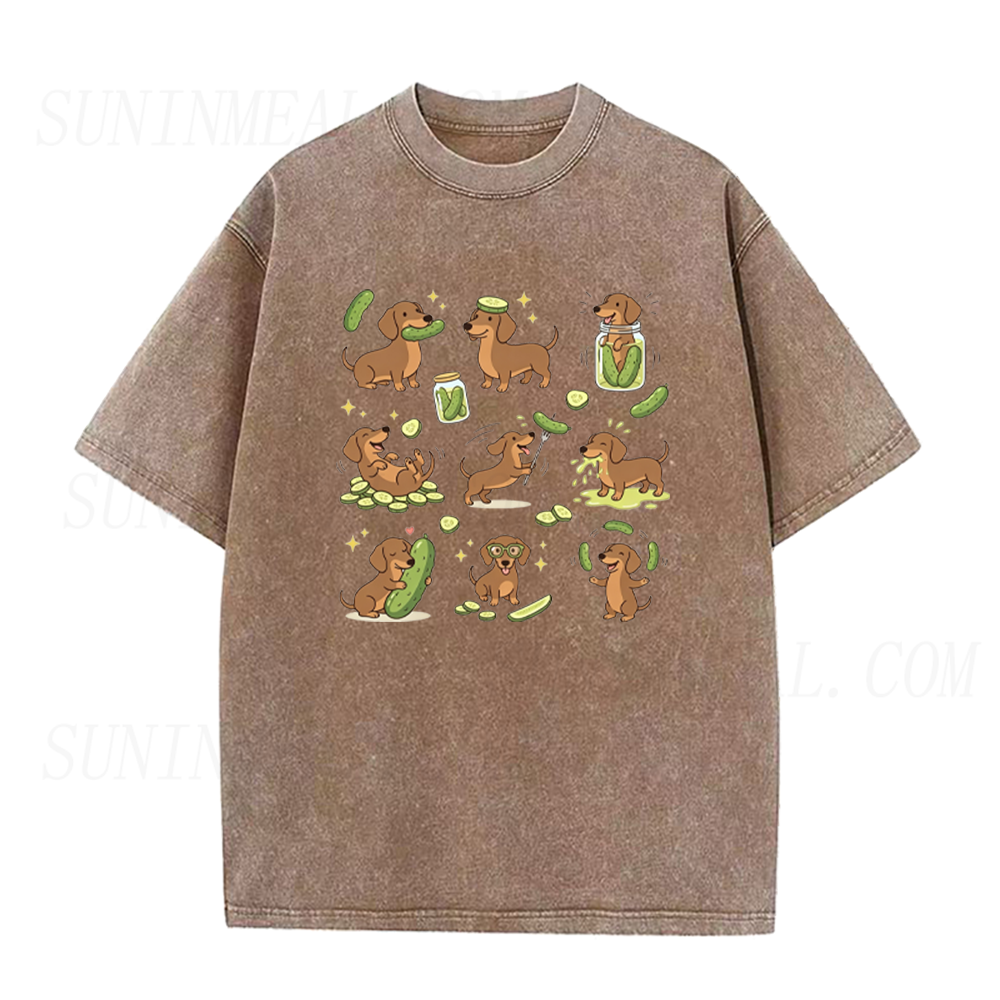 Funny Dachshund Pickle Unisex Tee