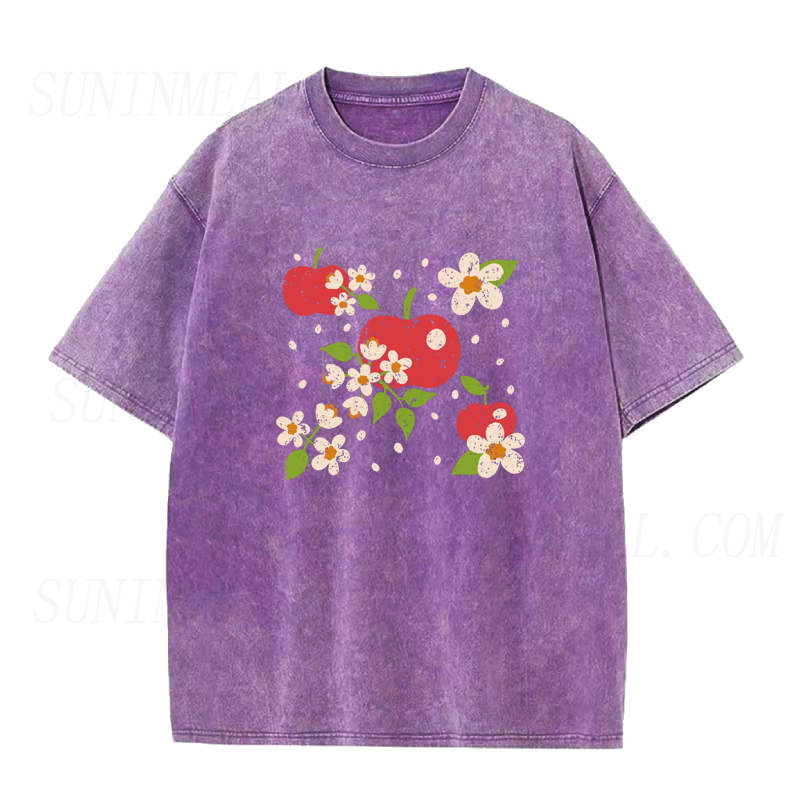 Apple Flower Unisex Tee