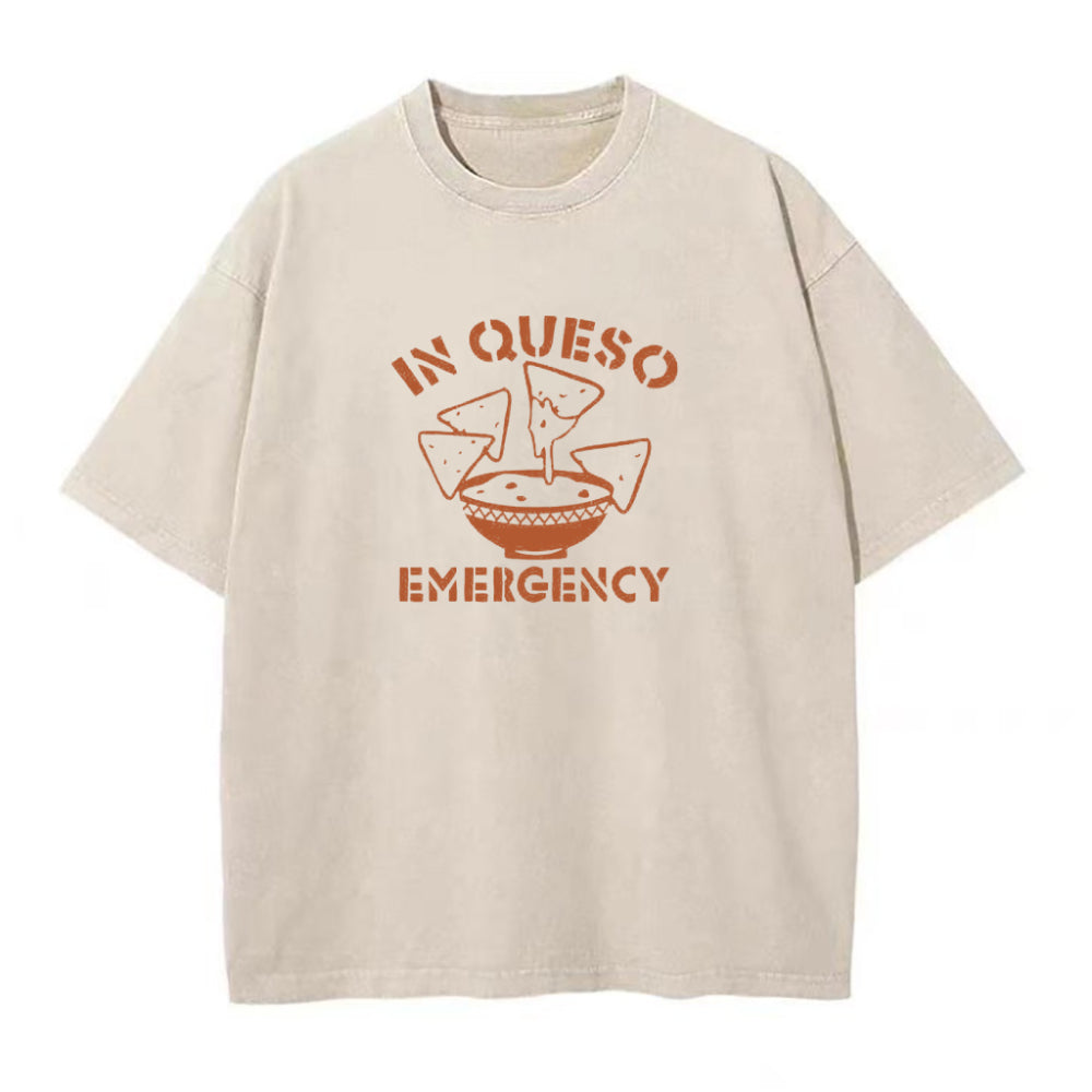 IN QUESO EMERGENCY ユニセックスTシャツ