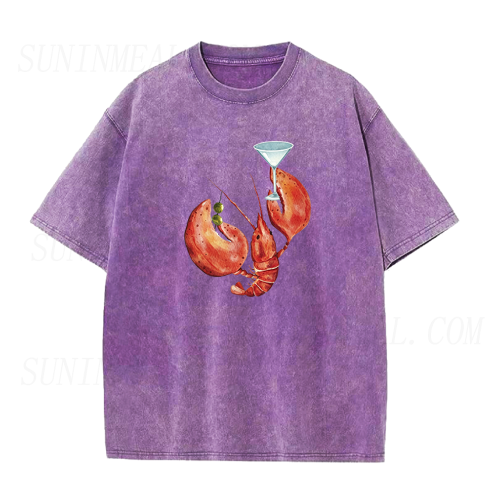 Lobster Loves Dirty Martini Unisex Tee