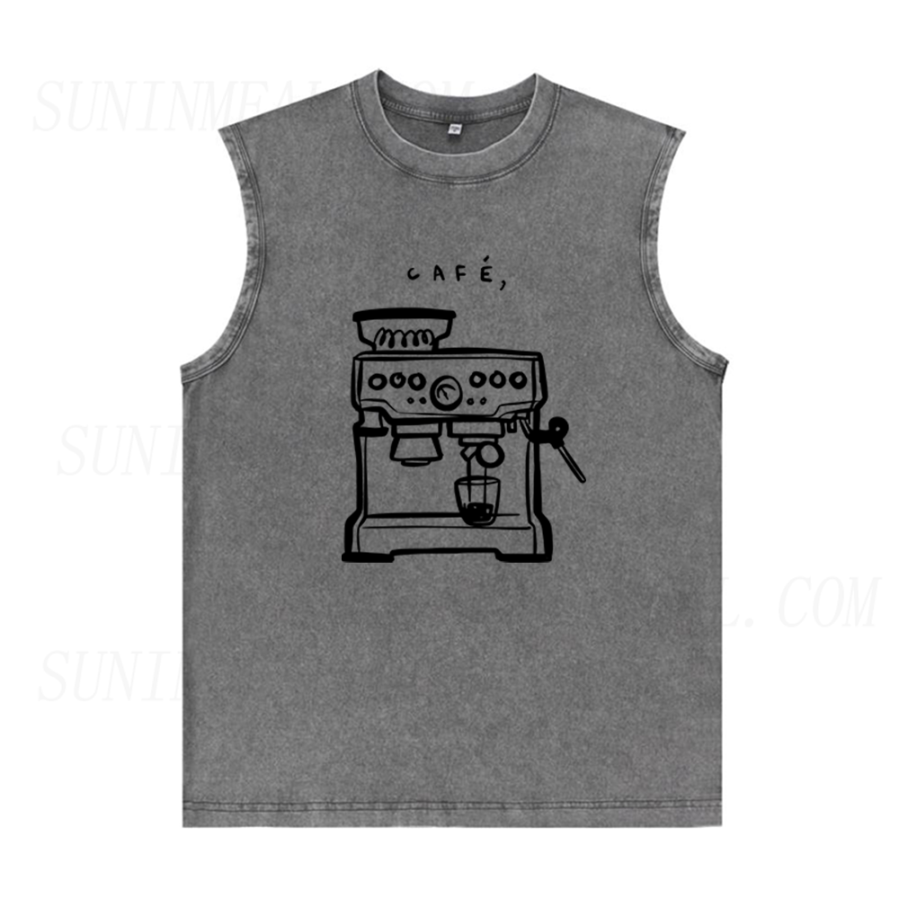 Cafe Mon Amour Unisex Tank Top