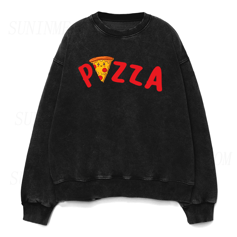 Pizza Unisex Crewneck Sweatshirt