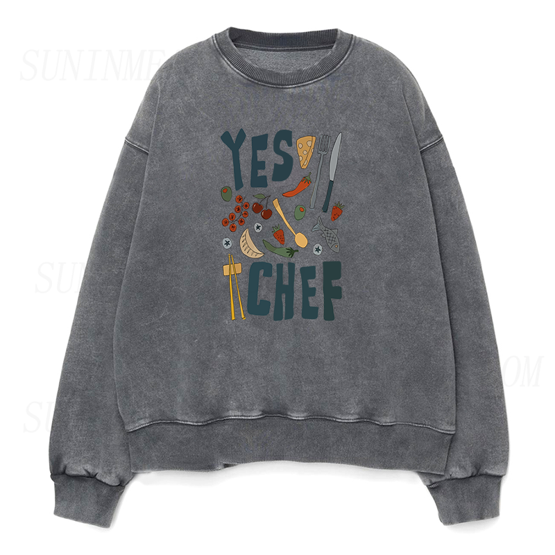 yes chef Unisex Crewneck Sweatshirt