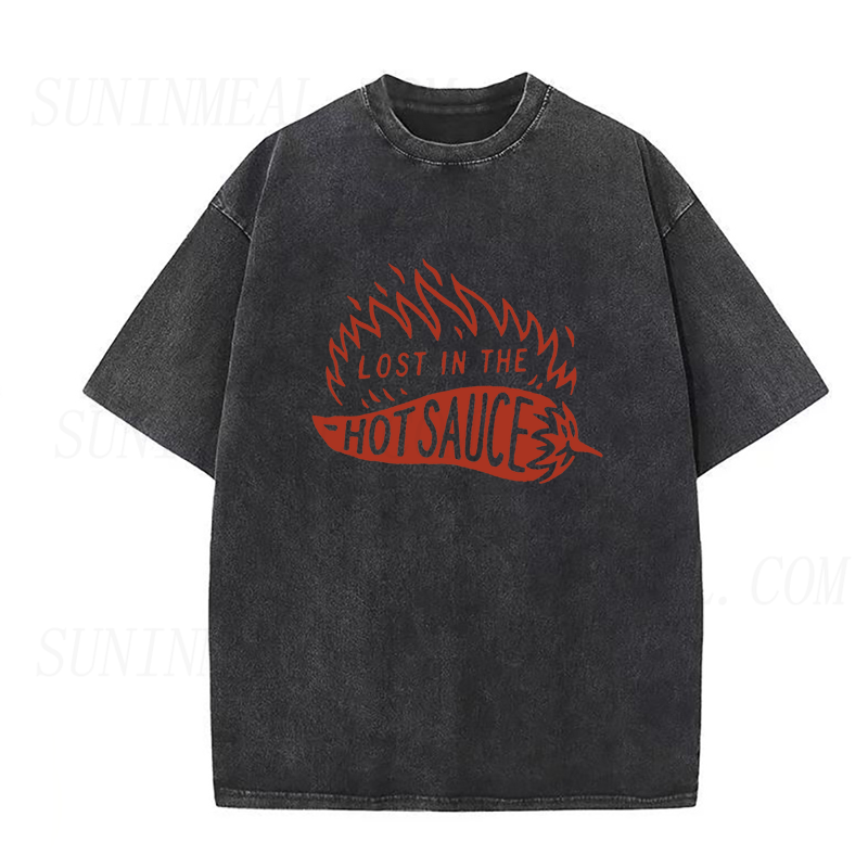 Lost in the Hot Sauce Unisex Tee