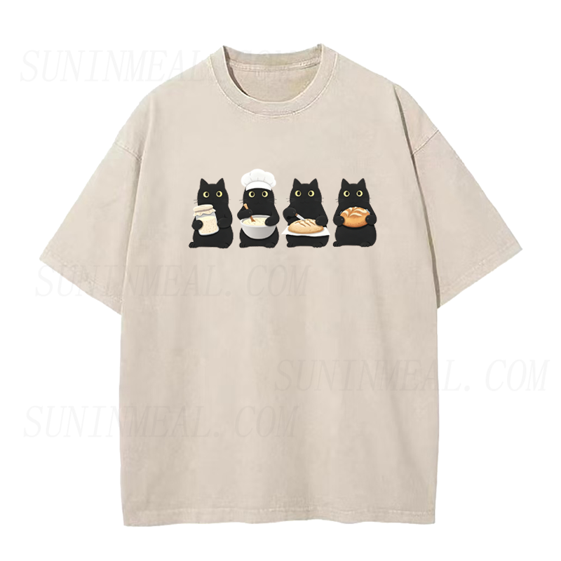 Black Cats Sourdough Unisex Tee
