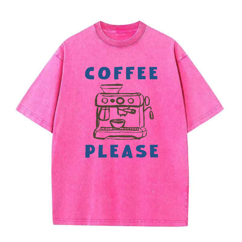 coffee please Unisex Tee