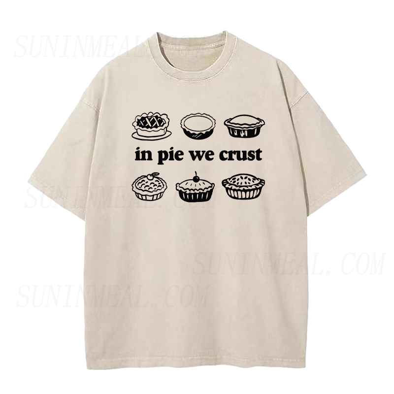 In Pie We Trust Unisex Tee