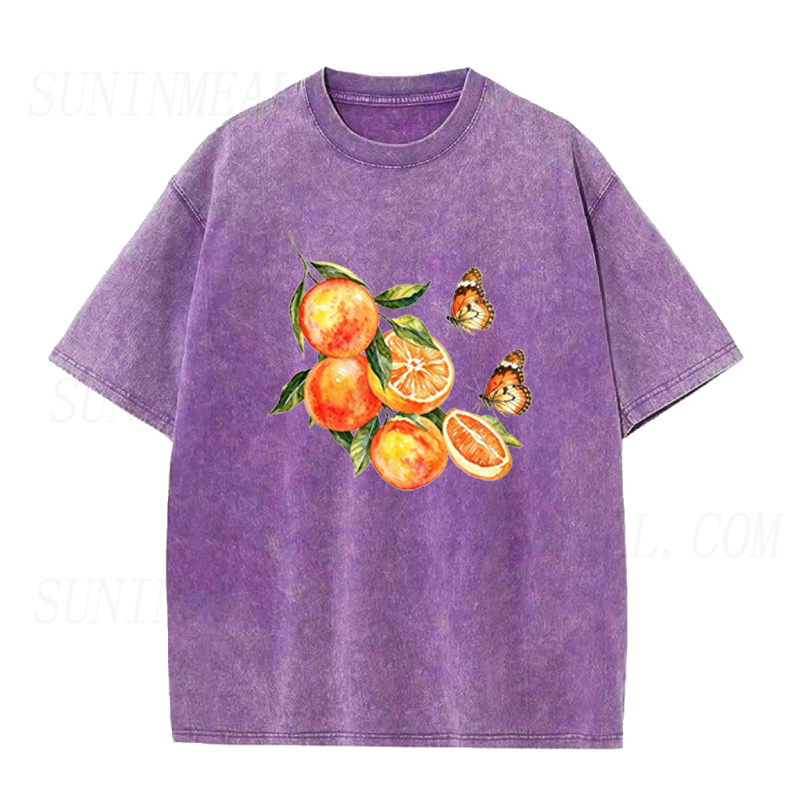 Oranges & Butterflies Unisex Tee