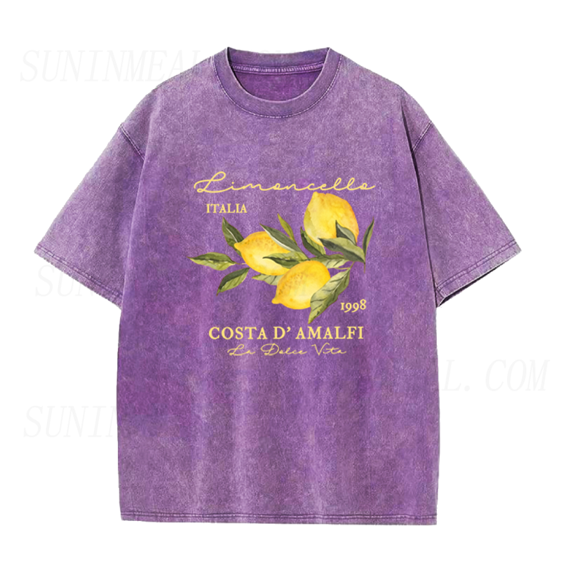 Retro Limoncello La Dolce Vita Unisex Tee