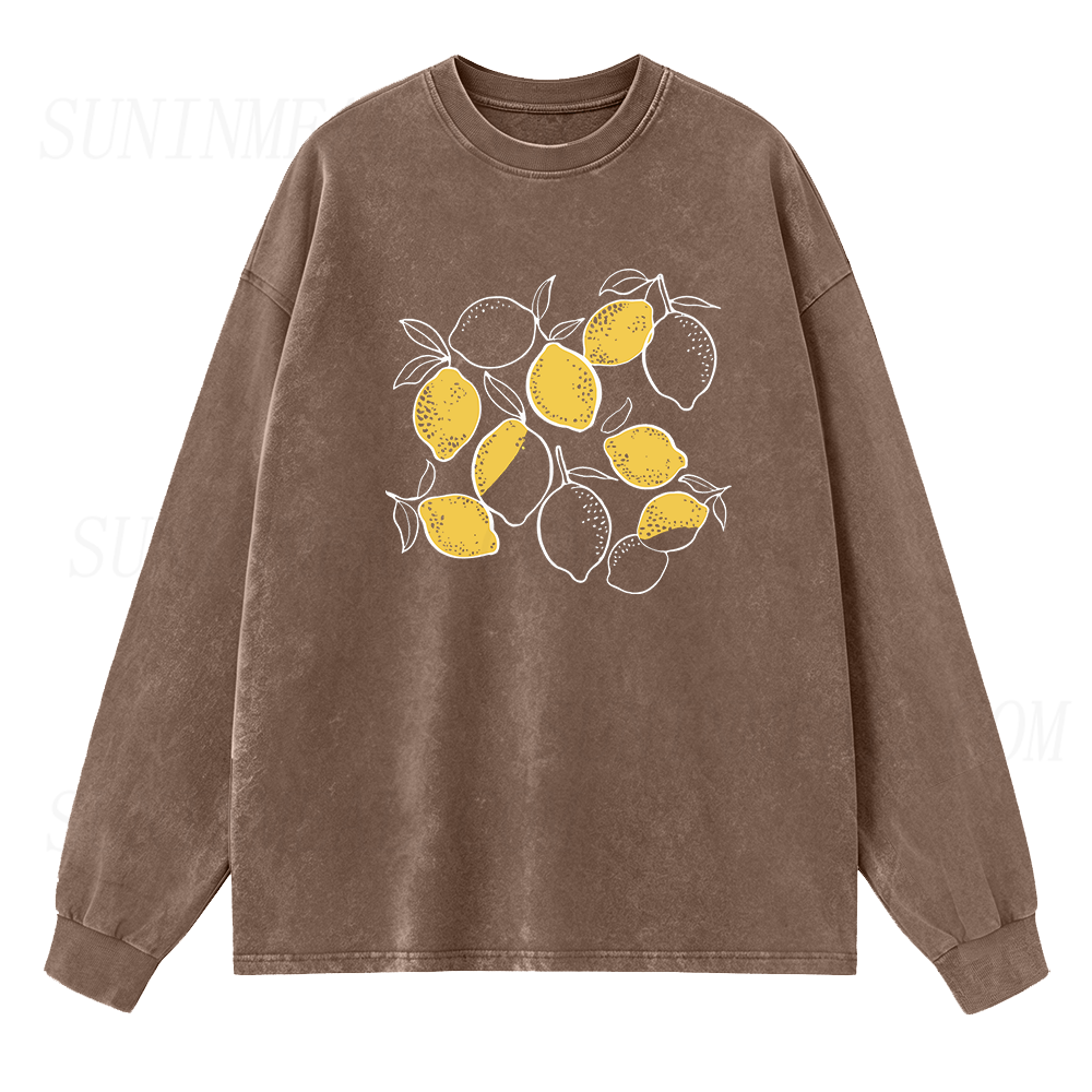 Lemon Long Sleeve Unisex Tee