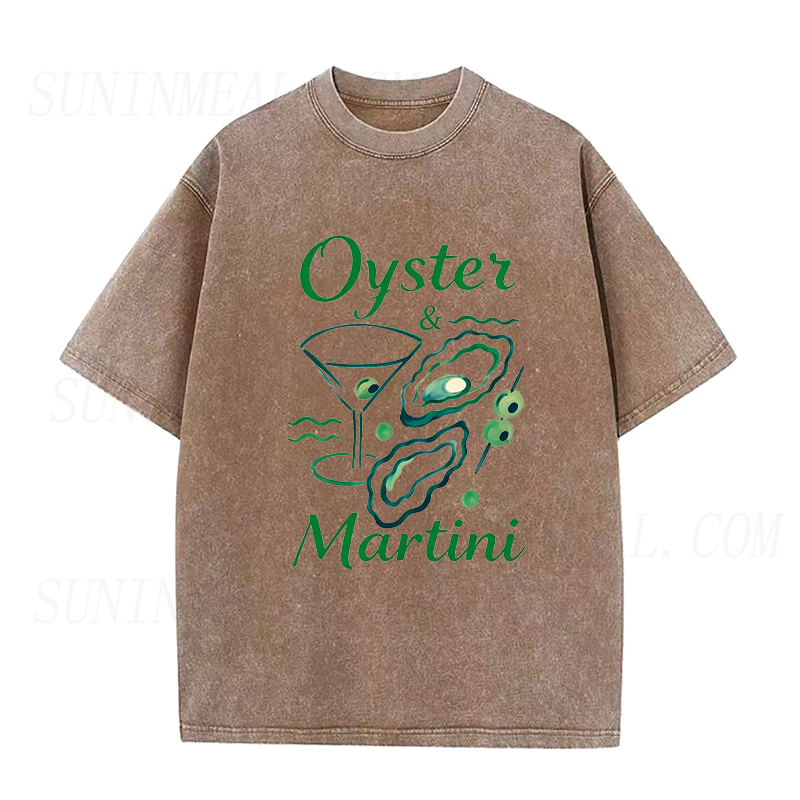 Classic Oyster & Martini Unisex Tee